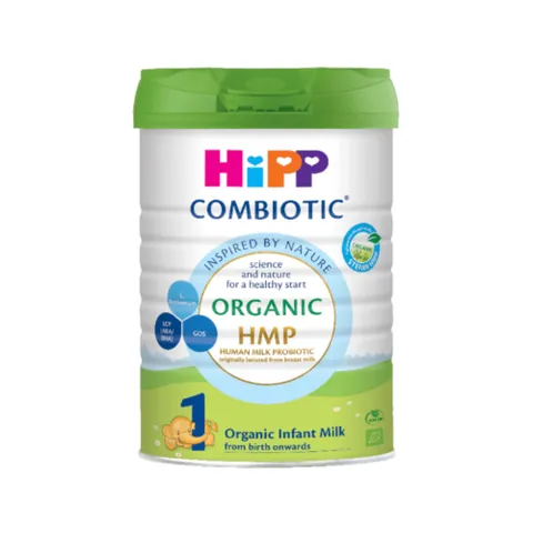Sữa Bột Hipp Organic Combiotic Hỗ Trợ Hấp Thu Dinh Dưỡng Lon 800g Cho Bé Đủ Số