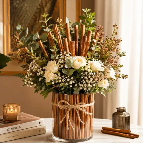 1kg Quế Thanh Sáo 35-45cm Decor, Trang Trí, Nấu Ăn, Pha Trà - Quế Văn Yên Loại 1 Thơm Cay Đậm Đà