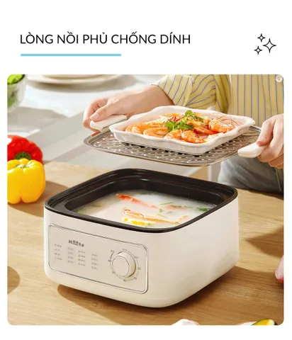 Nồi hấp 3 tầng đa chức năng Haatz HTP099
