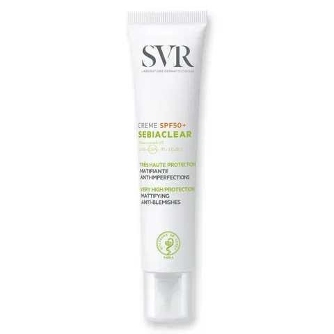 (Chính gốc) Kem Chống Nắng SVR Sebiaclear SPF 50 - Dành Cho Da Dầu và Dễ Nổi Mụn, Bảo Vệ Tối Đa, Ngăn Ngừa Mụn, Thẩm Thấu Nhanh