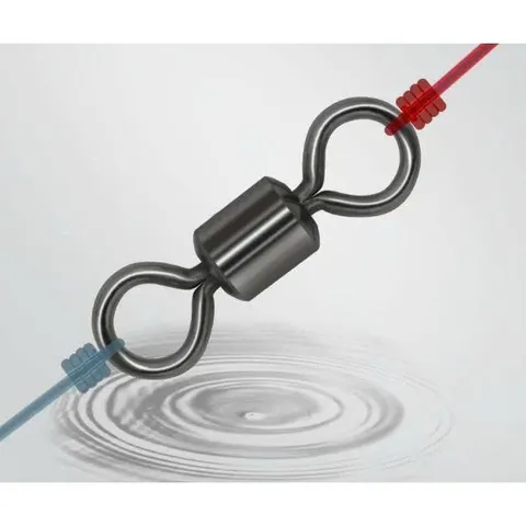 (combo 10-20 khóa) Khóa Link Câu Cá Số 8 Buộc Trục Câu Đài Câu Đơn Chống Xoắn Cao Cấp
