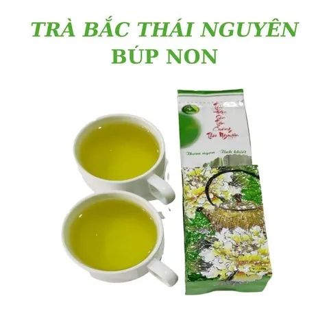 TRÀ BÚP NON NGON Trà bắc Thái Nguyên, nước xanh hậu ngọt