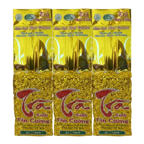 (Combo 10 gói Chè Móc Câu) Trà Móc Câu Sạch Công Minh, Hút chân không mỗi gói 100gr.