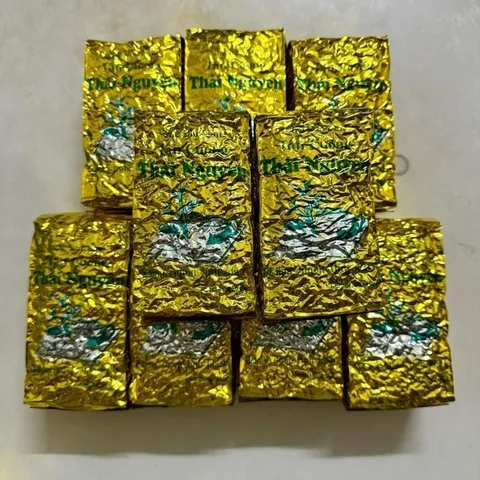 Trà 1kg (10 gói) Trà bắc Thái nguyên phổ thông tea, trà bắc sạch
