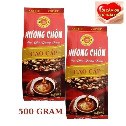 Cà phê Hương Chồn Gu vừa vị thanh - 500gram rang xay pha phin Tấn Ngọc Coffee Cafe