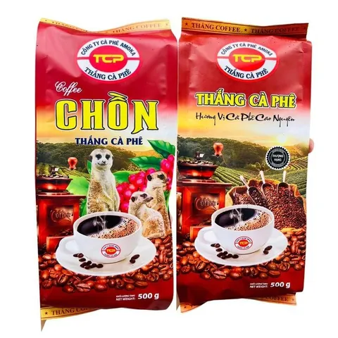 Cà phê Chồn ban mê rang xay pha phin Gói Màu Đỏ Gu vừa vị thanh (500gr) Coffee coffee