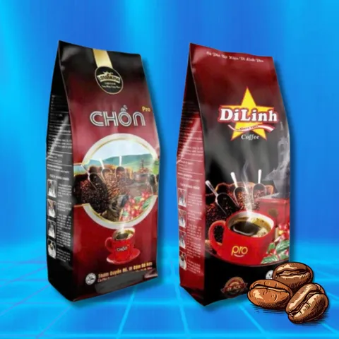 Cà Phê Đen Chồn Nâu Long King 500g, Đắng Đặc Trưng, Sánh Béo, Gu Cafe Robusta Thơm Ngon, Không Vị Chua