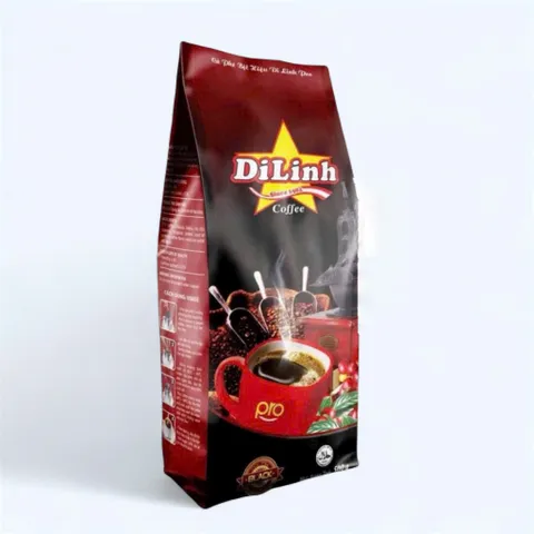 (Combo 4 Túi) Cà Phê Di Linh Gu Cafe Mạnh - Đen Sánh Đậm Coffee Socola
