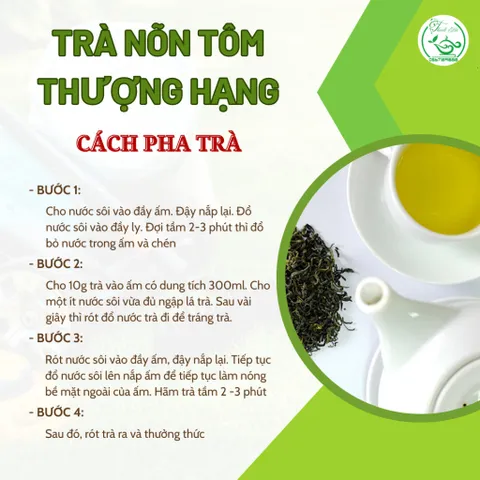 Trà Nõn Tôm Thượng Hạng Cao Cấp Nhất Phù Hợp Biếu Tặng Hương Thơm Dịu Nhẹ Thanh Khiết