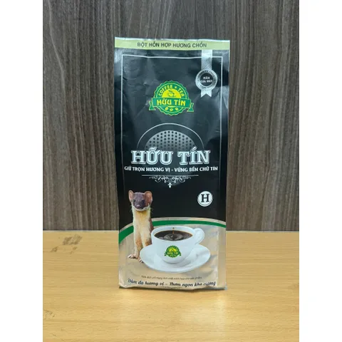 Cà Phê Robusta Hữu Tín Coffee Pha Phin Hương Vị Truyền Thống - 500gram