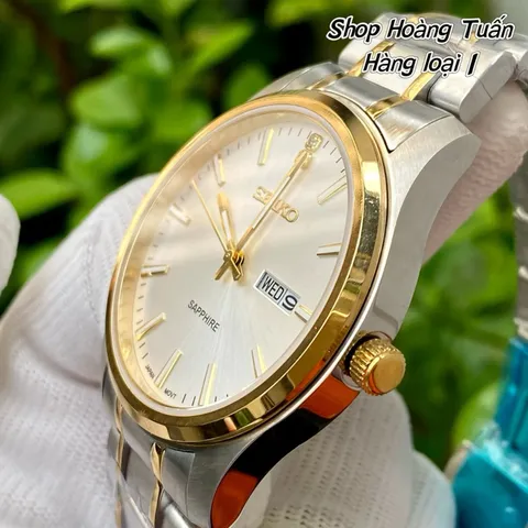 Đồng Hồ Sei.k0 Nam . Hàng chuẩn loại 1 sắc nét . Kính sapphire chống trầy . Máy pin Nhật . Chống nước tốt