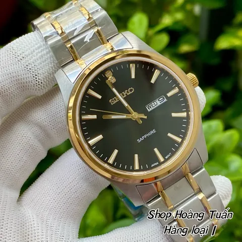 Đồng Hồ Sei.k0 Nam . Hàng chuẩn loại 1 sắc nét . Kính sapphire chống trầy . Máy pin Nhật . Chống nước tốt