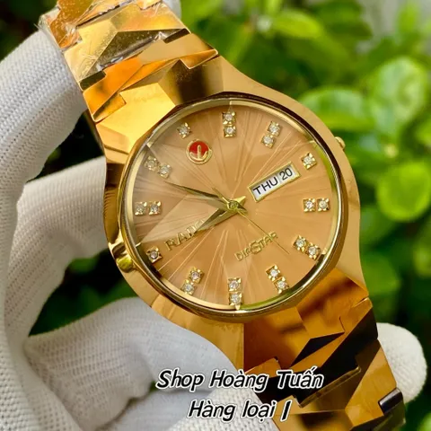 Đồng Hồ R.D cặp đôi Nam Nữ . Mặt kính sapphire khía sao . Vỏ đá ceramic nguyên khối chống trầy . Chống nước tốt .
