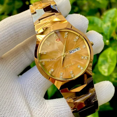 Đồng Hồ R.D cặp đôi Nam Nữ . Mặt kính sapphire khía sao . Vỏ đá ceramic nguyên khối chống trầy . Chống nước tốt .
