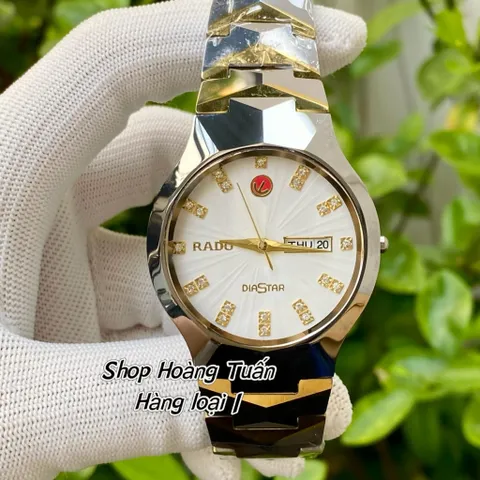Đồng Hồ R.D cặp đôi Nam Nữ . Vỏ đá ceramic  . Kính sapphire chống trầy . Máy Quartz Nhật . Chống nước tốti