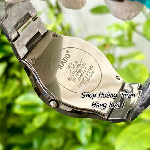 Đồng Hồ R.D cặp đôi Nam Nữ . Vỏ đá ceramic  . Kính sapphire chống trầy . Máy Quartz Nhật . Chống nước tốti