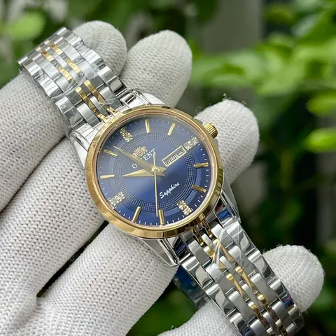 Đồng Hồ cặp đôi 0.R . Kính sapphire chống trầy . Máy Quartz Nhật . Chống nước tốt