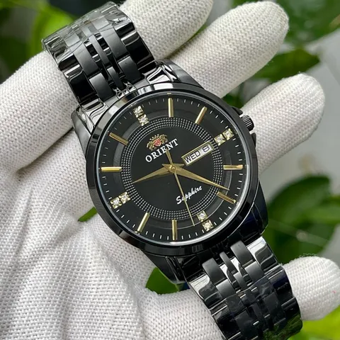 Đồng Hồ cặp đôi 0.R Nam Nữ . Kính Sapphire chống xước . Máy pin 3 kim 2 lịch chuẩn Nhật . Chống nước tốt