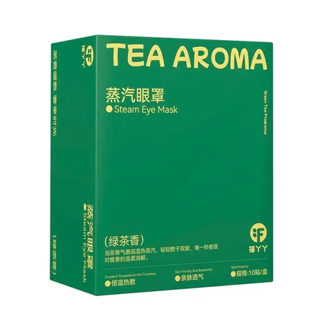 [10 miếng/Hộp] Mắt nạ chườm nóng TEA AROMA hương trà bốn mùa giúp thư giãn đôi mắt
