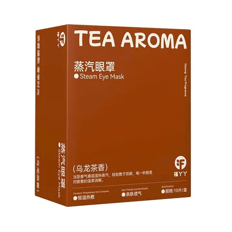 [10 miếng/Hộp] Mắt nạ chườm nóng TEA AROMA hương trà bốn mùa giúp thư giãn đôi mắt