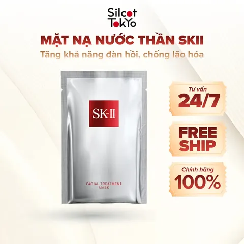 Mặt Nạ Hỗ Trợ Trẻ Hóa Da SK-II Facial Treatment Mask Nhập Khẩu - Cung Cấp Độ Ẩm, Giảm Nếp Nhăn, Da Mịn Màng Và Khỏe Mạnh 906764