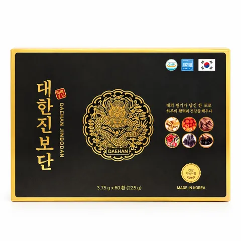Thực Phẩm Bảo Vệ Sức Khỏe Rồng Vàng Daehan Jinbodan – 60 viên