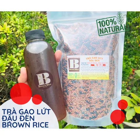 Trà gạo lứt đậu đen Brown Rice 800gr