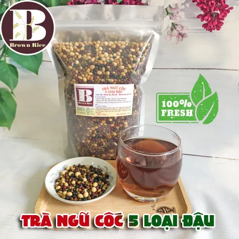 Trà ngũ cốc 5 loại đậu Brown Rice 01kg