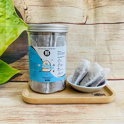 Trà gạo lứt đậu đen hoa nhài hoa cúc detox thanh lọc giảm stress Brown Rice