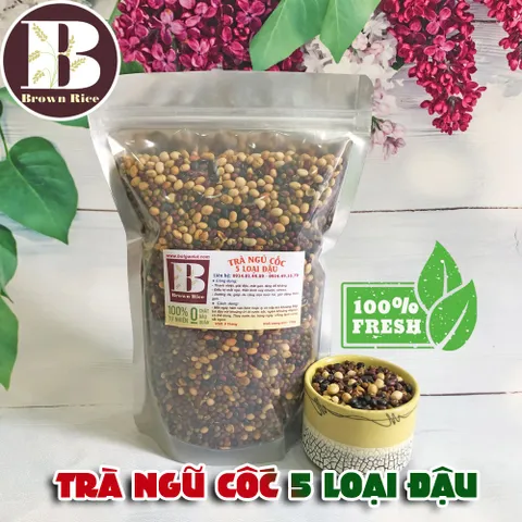 Trà ngũ cốc 5 loại đậu Brown Rice 01kg