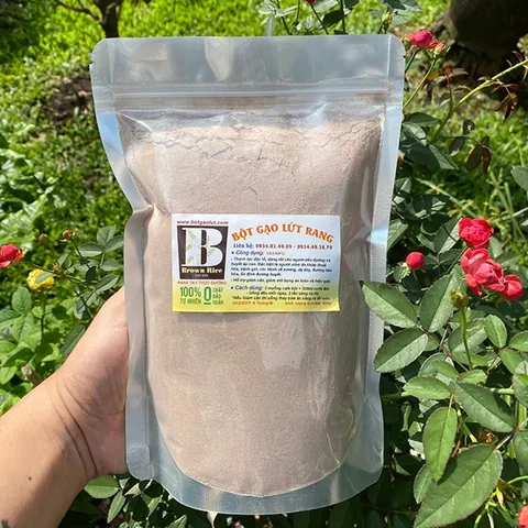 Bột gạo lức Rang Tay Thực Dưỡng Brown Rice 800gr