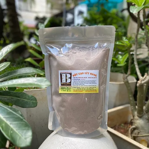 Bột gạo lức Rang Tay Thực Dưỡng Brown Rice 800gr