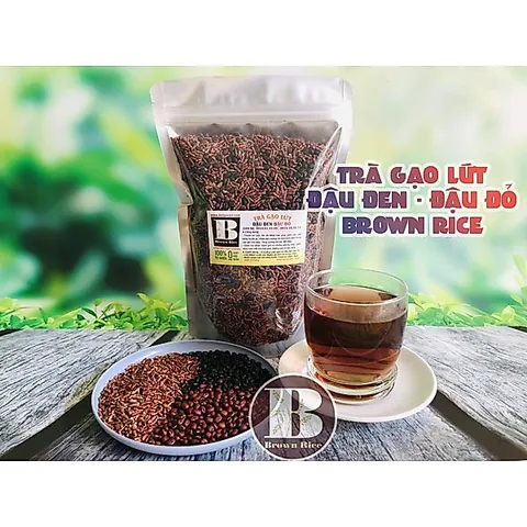 Trà gạo lứt đậu đen đậu đỏ 800gr Brown Rice