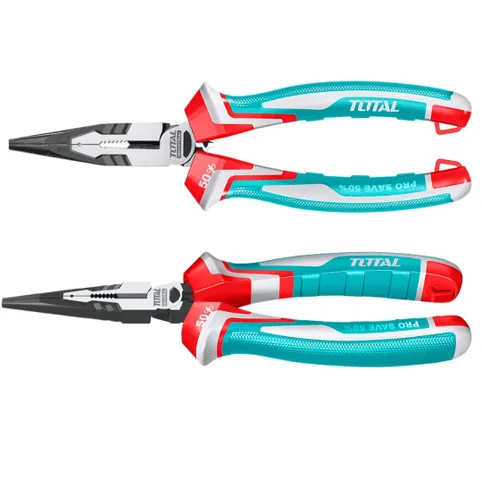 KỀM MŨI NHỌN MỎ DÀI TOTAL THT221608S 160MM/6in – THÉP CR-V, TIẾT KIỆM 50% SỨC