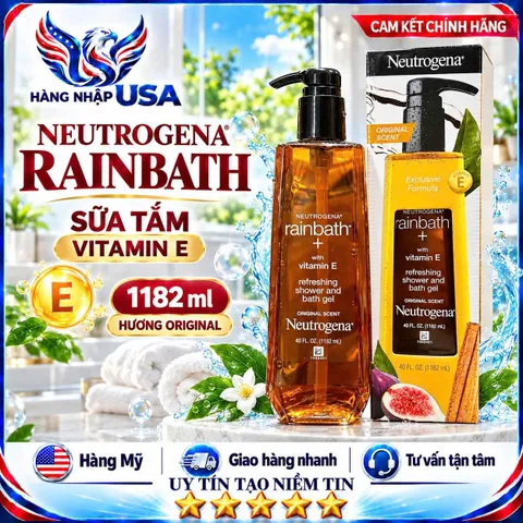 Sữa tắm Neutrogena Rainbath chai 1182 ml của Mỹ mẫu mới chính hãng 859939