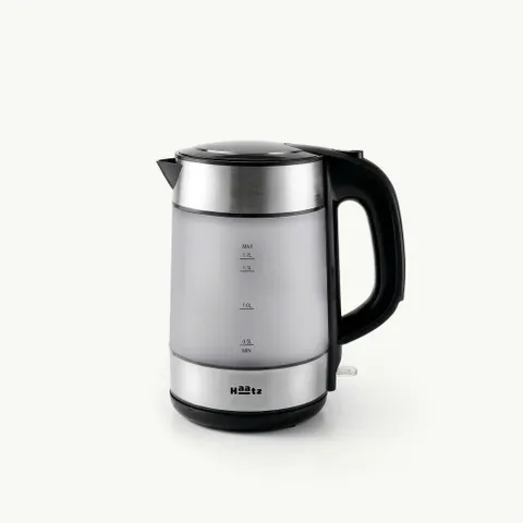 Ấm siêu tốc kính mờ chịu nhiệt cao, lòng bình inox 316 Haatz HMT17