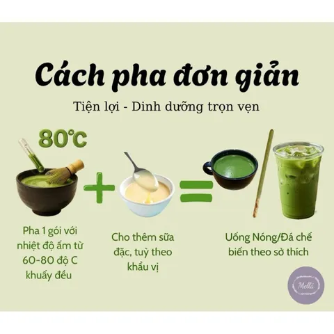 Ngũ cốc dinh dưỡng Vhealth hương trà xanh/ tăng sức đề kháng, hỗ trợ cung cấp dinh dưỡng/ 1 hộp 20 gói