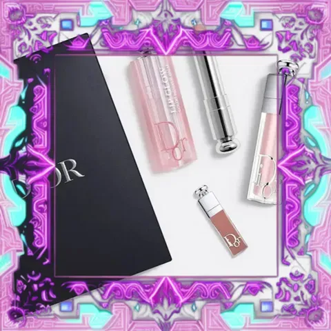 (Chính gốc) Set Son Dưỡng Dior Addict Natural Glow 3 Món - Chất Dưỡng Ẩm Tự Nhiên, Giúp Môi Căng Mọng và Rạng Rỡ, Quà Tặng Thời Trang
