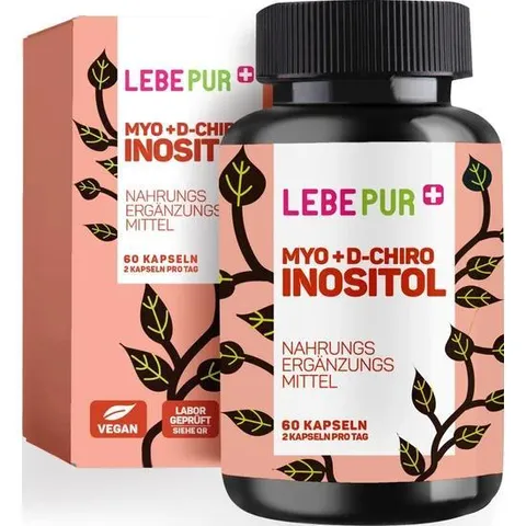 Viên nang Myo+ D-Chiro Inositol LebePur của Đức - Lọ 60V