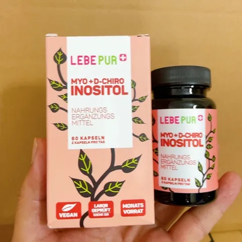 Viên nang Myo+ D-Chiro Inositol LebePur của Đức - Lọ 60V