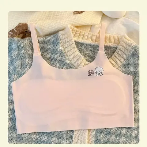 (COMBO 2 ÁO) Áo lót su lạnh cho bé gái, áo lót su non cho bé gái