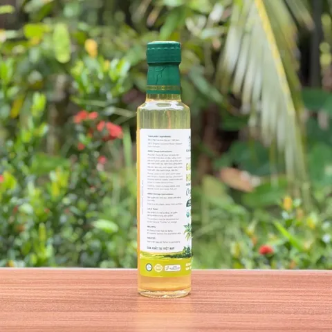 Giấm mật hoa dừa hữu cơ Sokfarm 265ml.