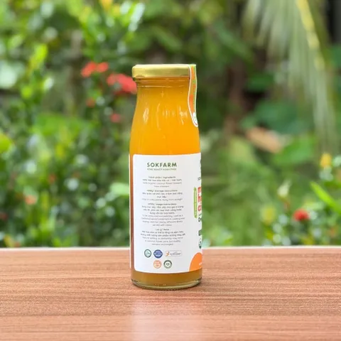 Mật hoa dừa cô đặc hữu cơ Sokfarm 250g cho trẻ em