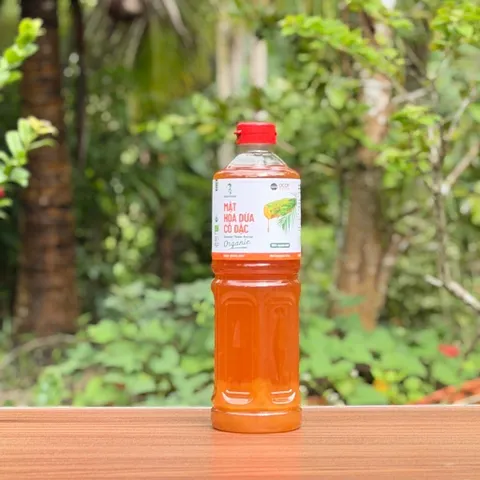 Mật hoa dừa cô đặc hữu cơ Sokfarm 1,4kg.