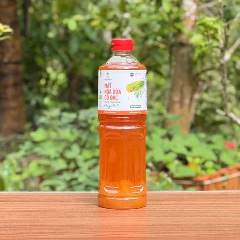 Mật hoa dừa cô đặc hữu cơ Sokfarm 1,4kg.