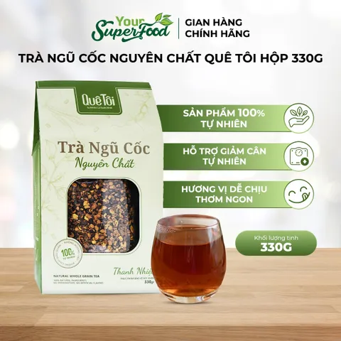 Ngũ Cốc Nguyên Chất Quê Tôi, Không Đường, Hộp 264g - Your Superfood