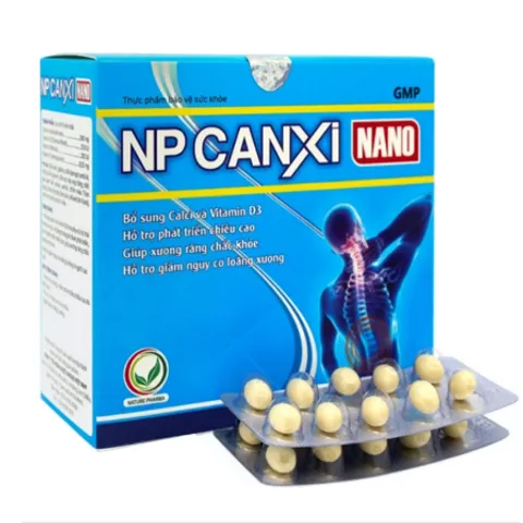 NP Canxi-Nano – Bổ Sung Canxi Hỗ Trợ Tăng Chiều Cao, Phát Triển Xương, Giúp Xương Và Răng Chắc Khỏe, Hỗ Trợ Giảm Nguy Cơ Còi Xương