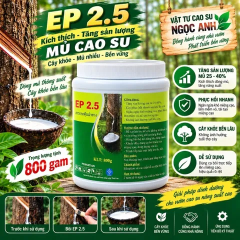 EP 2,5 kích mủ cao su Thái