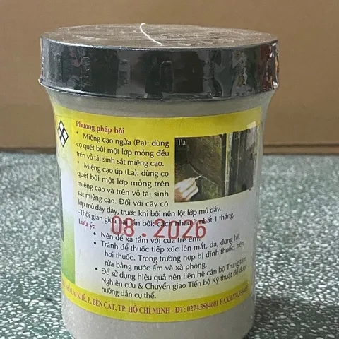 NUTRI-LATEX – CHẾ PHẨM DINH DƯỠNG TĂNG SẢN LƯỢNG MỦ CAO SU