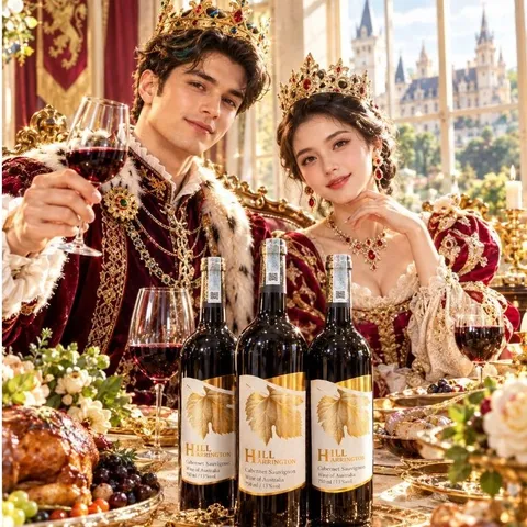 Vang Đỏ Của Úc Hill Harrington Cabernet   Gold 13%độ Chai 720mill